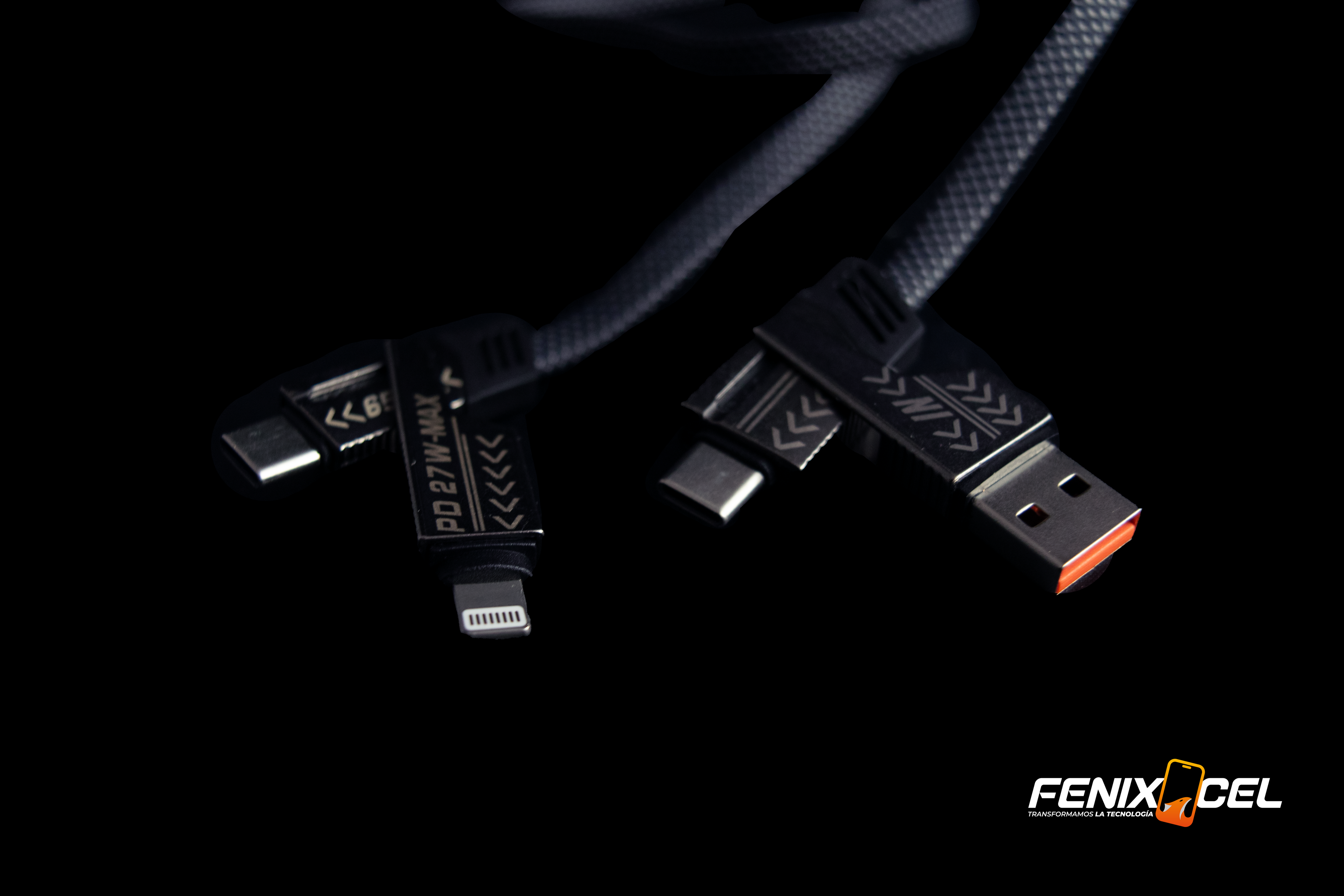 Cable 4 en 1 - Carga rápida