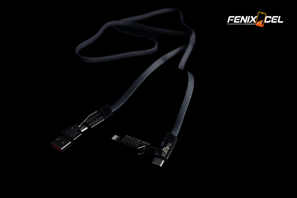 Cable 4 en 1 - Carga rápida